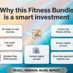 36 Fitness Courses Collection with PLR & MRR Rights