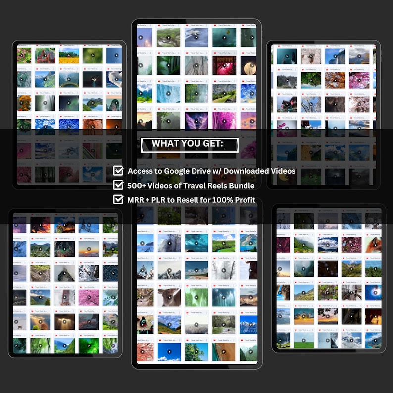 600+ Faceless Travel Reels Bundle – Viral Travel Content for TikTok, Instagram & YouTube Shorts | MRR Included - Image 4