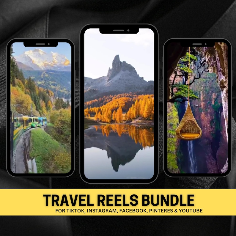600+ Faceless Travel Reels Bundle – Viral Travel Content for TikTok, Instagram & YouTube Shorts | MRR Included - Image 7